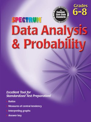 cover image of Data Analysis & Probability, Grades 6 - 8